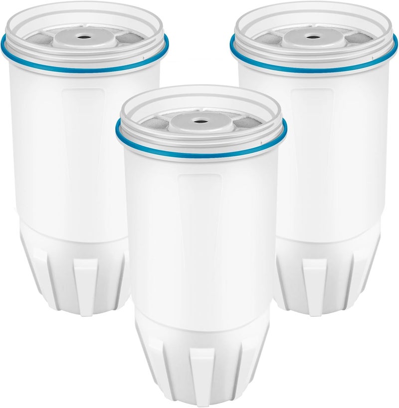APPLIANCEMATES Upgraded Water Filter Replacement for ZERO Water Pitcher, 3 Pack Water Filters Replacement for ZR-001, ZR-017, ZD-010RP, ZP-010, 5 Stage Filter System, Reduce Lead, TDS by - Image 1
